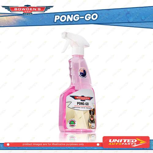 Bowden's Own Pong-Go 500ml - Eliminates Stubborn and Offensive Odours