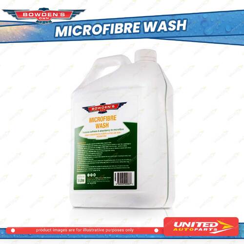 Bowden's Own Microfibre Wash 5L - Hospital Grade Anti Bacterial Formula