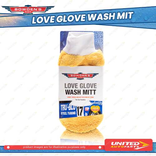 Bowden's Own Love Glove Wash Mit - Super Soft and Safe Microfibre