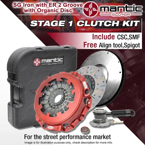 Mantic Stage 1 Clutch Kit Include CSC + SMF for Pontiac GTO 6.0L LS2 2005-2006