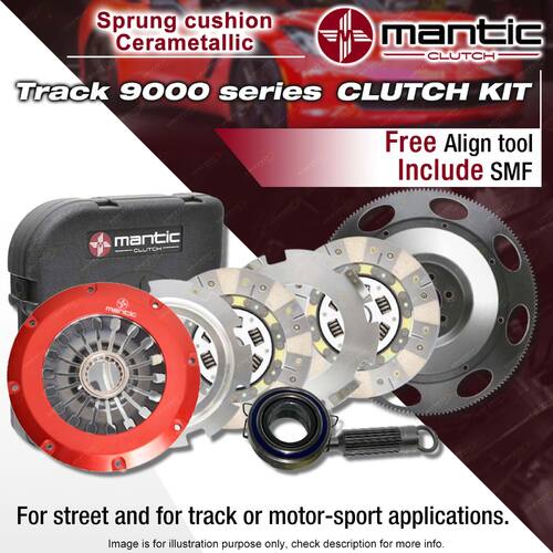 Mantic Track Sprung Twin Disc Clutch Kit & SMF for Chevrolet Camaro Corvette C5
