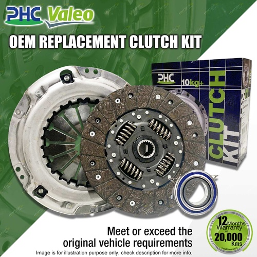PHC STD Clutch Kit for Peugeot 206 1.4 Ltr TU3JP 55kw 8/98-2/07 Premium Quality