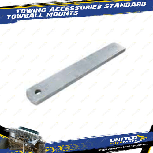 Cequent Towing Accessories Standard Tow Ball Mount - 350mm 14" Raw Lug Blank