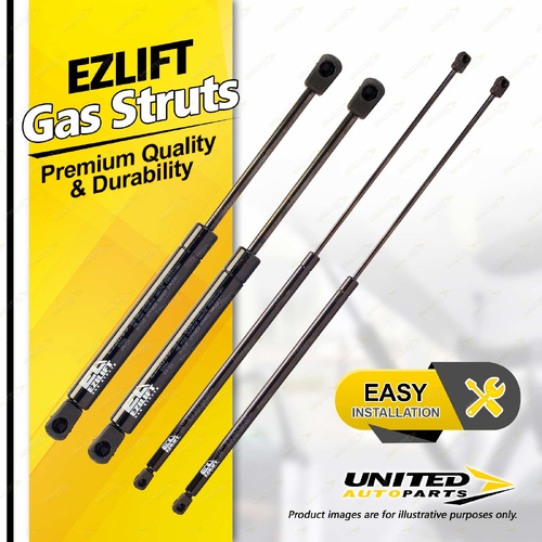 4 Pcs Bonnet + Boot Gas Strut Lift Springs fits Audi A4 B6 B7 8E Quattro 01-08