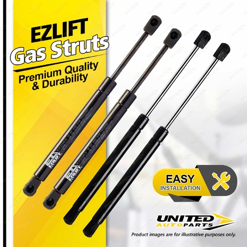 4 Pcs Bonnet + Boot Gas Strut Lift Springs fits Audi A4 B8 8K Quattro 2008-2012