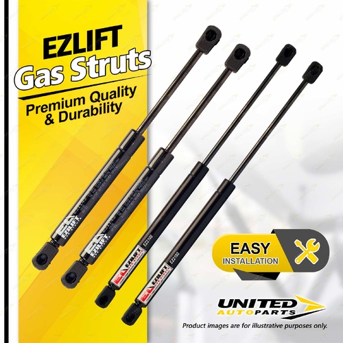 4 Pcs Bonnet + Boot Gas Strut Lift Springs fits Audi TT 8N Roadster 2003-2006