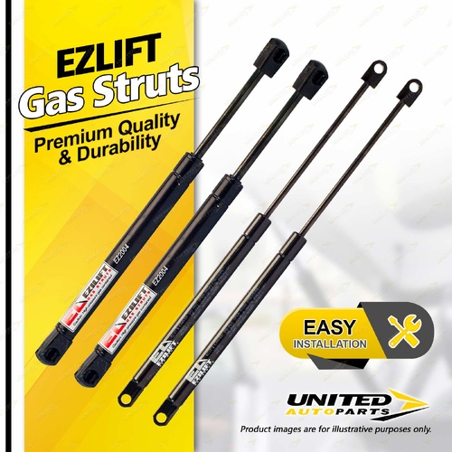 4 Pcs Bonnet + Boot Gas Lift Struts fits BMW 3 Series E36 325i 328i Convertible