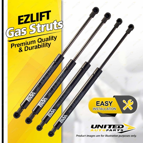 4 Pcs Bonnet + Boot Gas Lift Struts fits BMW 3 Series E46 318 320 323 325 330 Ci