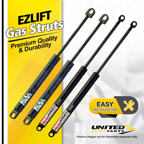 4 Pcs Bonnet + Boot Gas Strut Lift Springs fits BMW 5 Series E34 Sedan 1988-1996