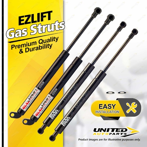 4 Pcs Bonnet + Boot Gas Struts fits BMW 7 Series E38 730iL 735 i iL 740iL 750iL