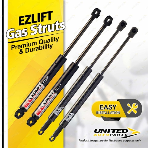 4 Pcs Bonnet + Boot Gas Strut Lift Springs fits BMW Z3 Series E36-7 Coupe 97-02