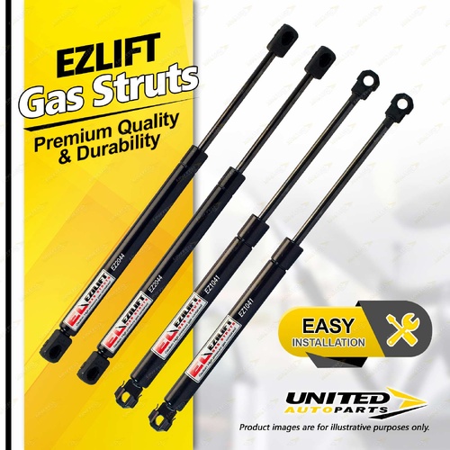 4 x Bonnet + Boot Gas Strut Lift Springs fits Chevrolet Camaro Convertible 87-92