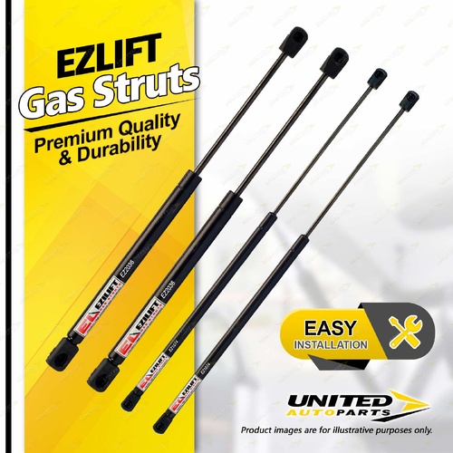 4 x Bonnet + Boot Gas Strut Lift Springs fits Chevrolet Camaro Convertible 93-97