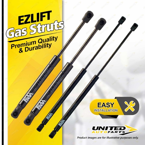 4x Bonnet + Boot Gas Strut Lift Springs fits Ford Falcon BA BAII BF BFII Spoiler
