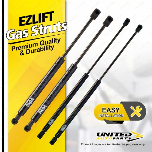 4 Pcs Bonnet + Boot Gas Strut Lift Springs fits Ford Falcon FG XR-6 XR-8 08-11
