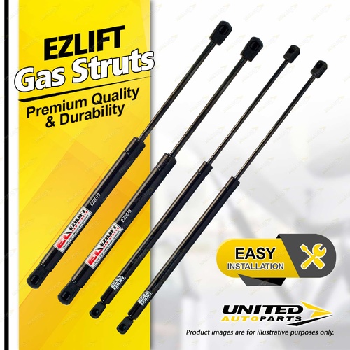 4 Pcs Bonnet + Boot Gas Lift Struts fits Holden Commodore VR VS 93-97 No Spoiler