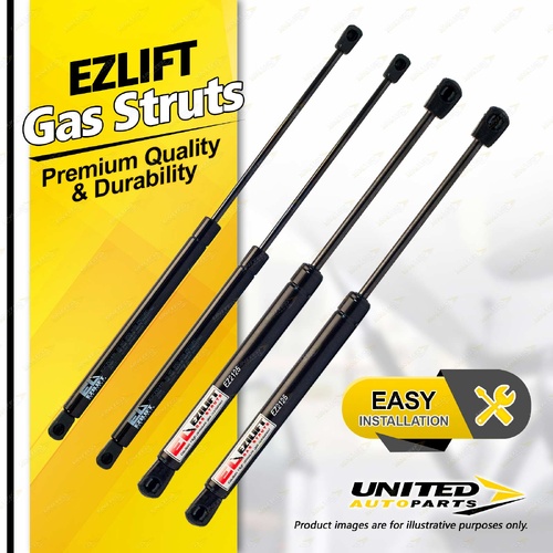 4 Pcs Bonnet + Boot Gas Strut Lift Springs fits Jaguar XJ8 X308 01/2001-06/2003