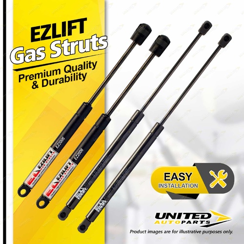 4 Pcs Bonnet + Boot Gas Strut Lift Springs fits Mercedes Benz E Class W124 93-96