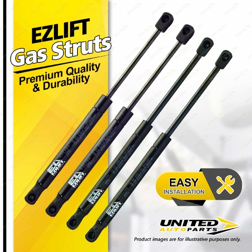 4 x Bonnet + Boot Gas Struts fits Mercedes Benz SL 500 55 600 65 AMG R230 02-08