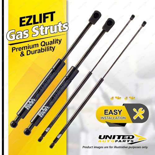 4 Pcs Bonnet + Boot Gas Strut Lift Springs fits Saab 9-5 YS3E Sedan 1997-2006