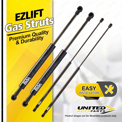 4 x Bonnet + Boot Gas Strut Lift Springs fits Volvo S40 MS 35 67 68 75 77 06-On