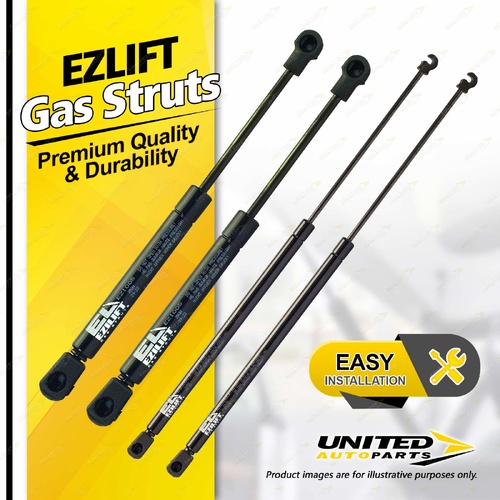 4 Pcs Bonnet + Boot Gas Strut Lift Springs fits Volvo S70 LS 2/97-On No Spoiler