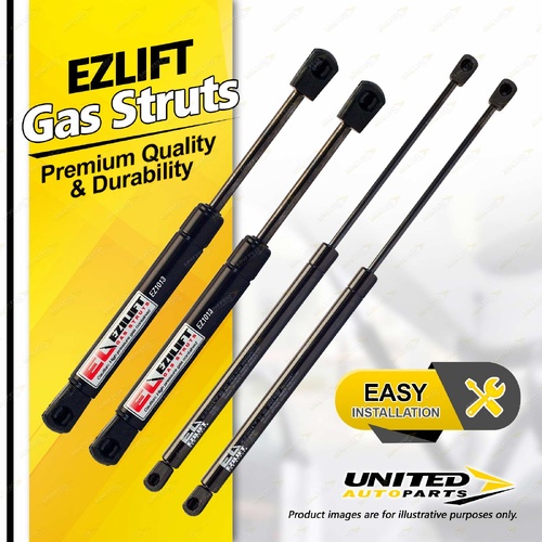 4 Pcs Bonnet + Hatch Gas Strut Lift Springs fits Holden Vectra JR JS JSII 97-02