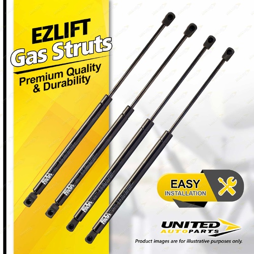 4 Pcs Bonnet + Hatch Gas Strut Lift Springs fits Kia Sorento XM 10/2009-5/2015