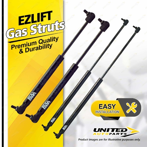 4 x Bonnet + Hatch Gas Struts fits Land Rover Range Rover Evoque LV Series L538