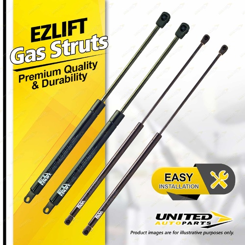 4 Pcs Bonnet + Hatch Gas Strut Lift Springs fits Porsche 924 Excl. Turbo 77-82