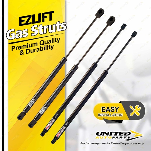 4 Pcs Bonnet + Lift Gas Strut Lift Springs fits Jeep Cherokee KL 6/2014-2019