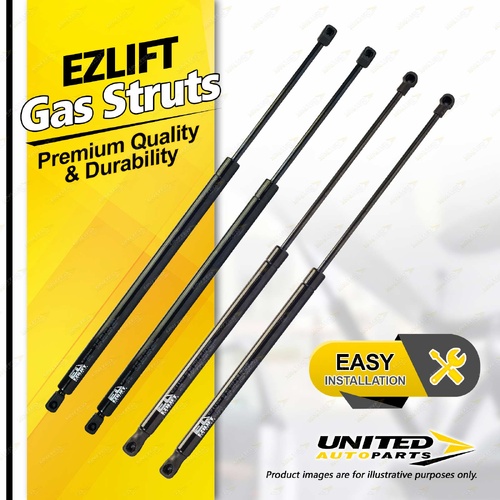 4 Pcs Bonnet + Lift Gas Struts fits Lexus RX450H GYL15R 09-15 No Power Lift Gate