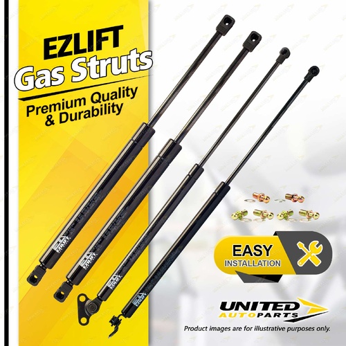 4x Bonnet+Lift Gas Strut Lift Springs fits Toyota Landcruiser FZJ HZJ 105 HDJ100