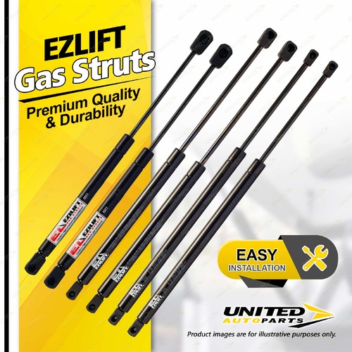 6 Pcs Bonnet+Lift+Glass Gas Strut Lift Springs fits Ford Explorer 4WD UT 01-02