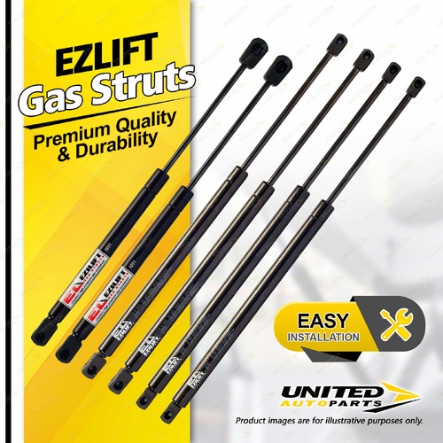 6 Pcs Bonnet + Lift + Glass Gas Strut Springs fits Ford Explorer 4WD UX UZ 02-05