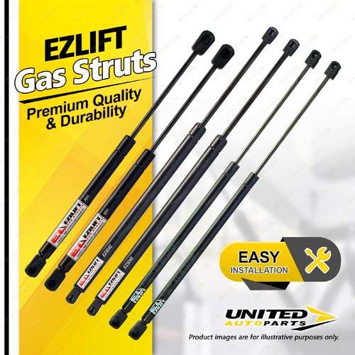6 x Bonnet + Lift + Glass Gas Strut Lift Springs fits Ford Explorer 4WD UZ 06-08