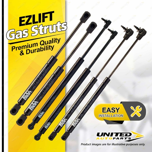 6 Pcs Bonnet + Lift + Glass Gas Lift Struts fits Jeep Grand Cherokee WJ WG 99-05