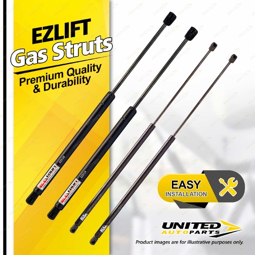 4x Bonnet+Tailgate Gas Strut Lift Springs fits Audi A6 C5 4B Avant Quattro 98-04