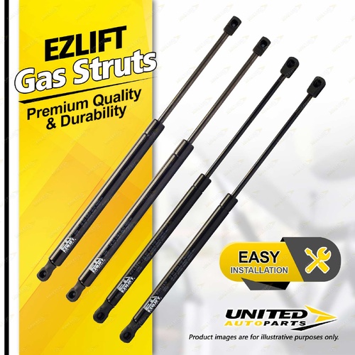 4 Pcs Bonnet + Tailgate Gas Strut Lift Springs fits Holden Captiva 5 7 SUV 11-19
