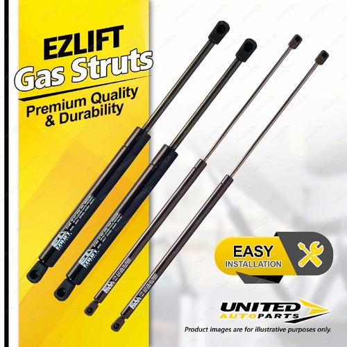 4 Pcs Bonnet + Tailgate Gas Strut Lift Springs fits Holden Commodore VF 13-17