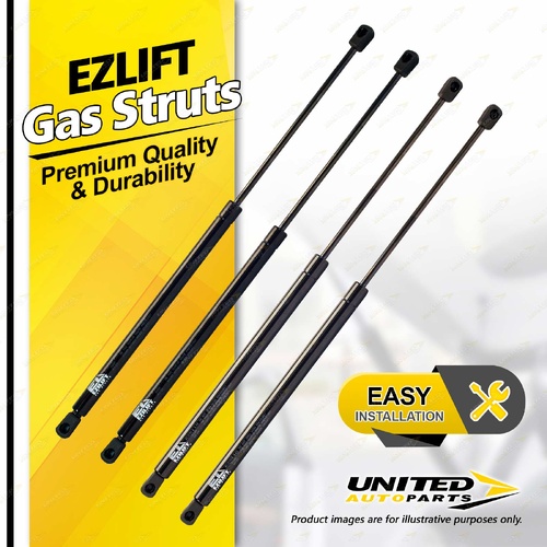 4 x Bonnet + Tailgate Gas Struts fits Mitsubishi Magna TJ TL Verada KJ KL 00-04
