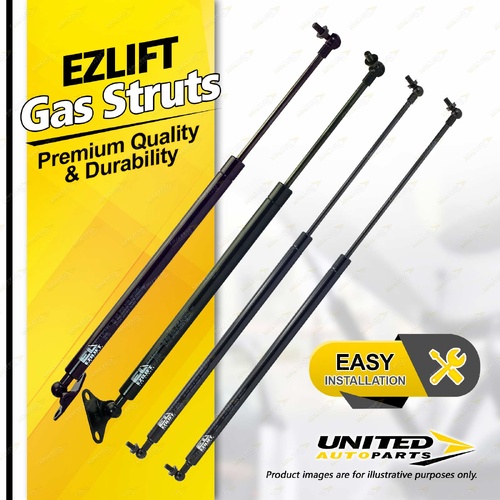 4 x Bonnet + Tailgate Gas Strut Lift Springs fits Toyota Landcruiser VDJ UZJ 200