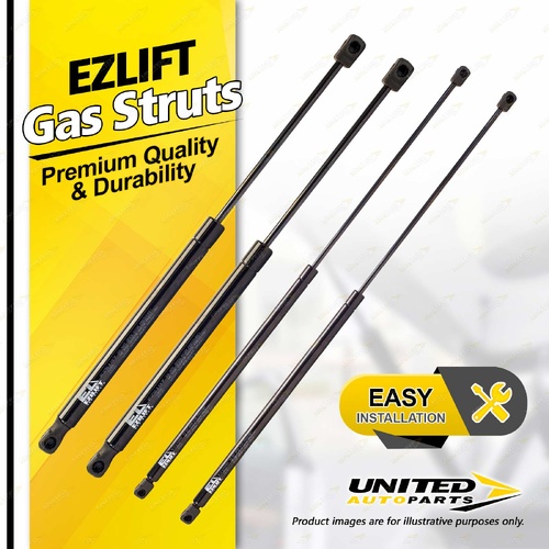 4 Pcs Bonnet + Tailgate Gas Strut Lift Springs fits Volkswagen Passat 3C 06-10