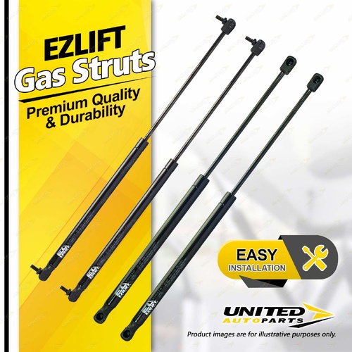 4 Pcs Tailgate + Glass Gas Strut Lift Springs fits Kia Sportage KM FWD 4WD 05-10