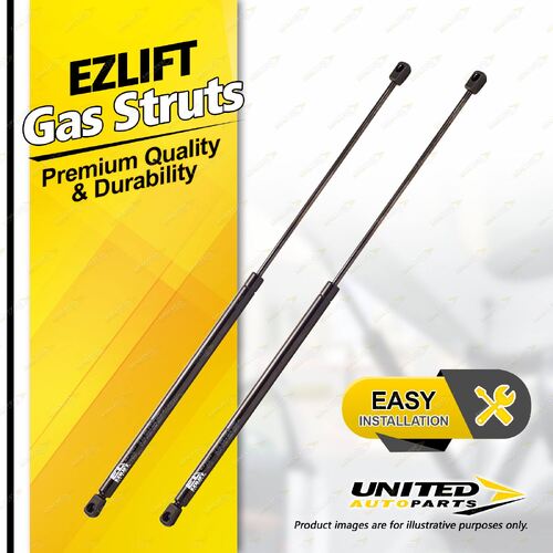 2x Gas Strut Lift Springs fits Universal General Purpose Compressed Length 369mm