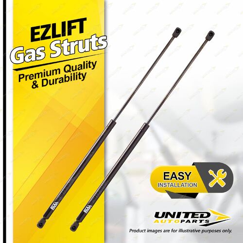 2x Gas Strut Lift Springs fits Universal General Purpose Compressed Length 371mm