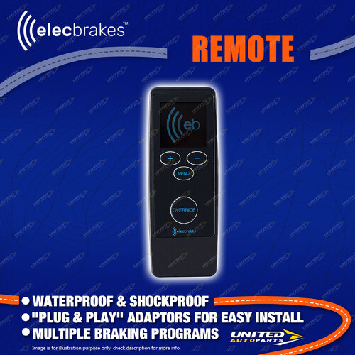 Elecbrakes Remote Control USB Cable And 12-24v Plug EBR Premium Quality