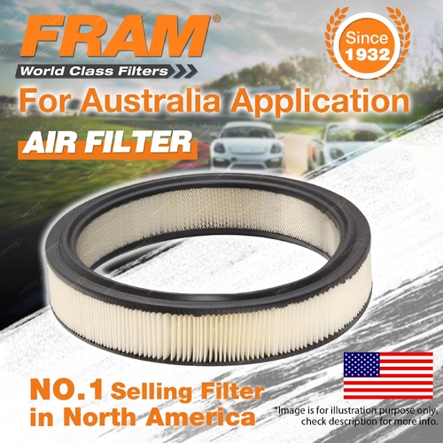 Fram Air Filter for Ford LASER TX3 KE 4Cyl 1.6L Petrol 10/1987-1990 Refer A358