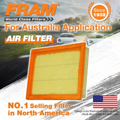 Fram Air Filter for Ford Fiesta WP WQ 4Cyl 1.6L 1.3L 1.4L TD Petrol 2002-On