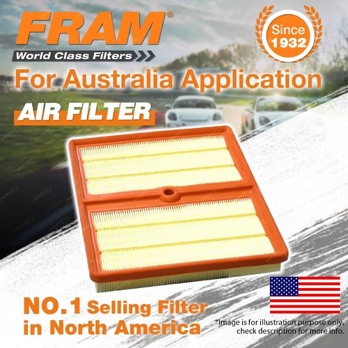 1 Piece Fram Air Filter - CA12017 A1935 Refer A1935 Height 30mm Length 271mm